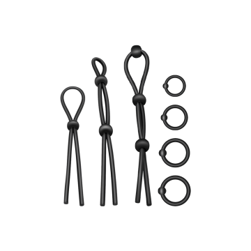 Addicted Toys - Kit De 7 Anillas Silicona Flexible | Vybes.it