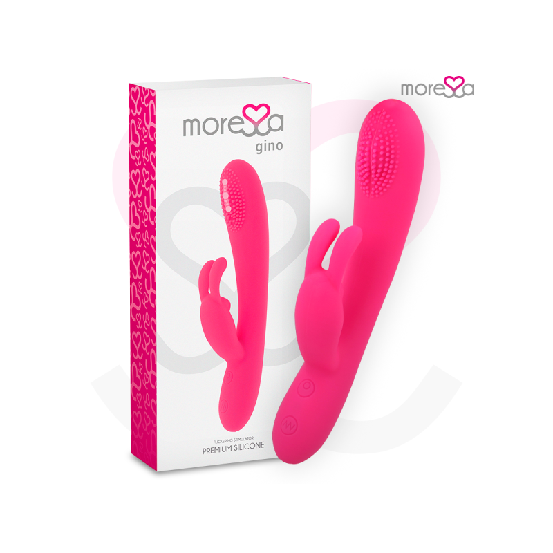 Moressa - Gino Tickling Vaginal Premium Silicone Recargable |