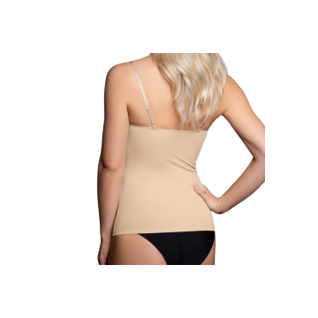 Bye - Bra - Light Control T - Shirt Unsichtbar Beige Grösse L |