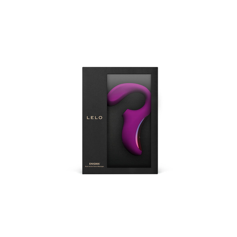 Lelo - Enigma Double Suction Stimulation Purple Massager | Vybes.it