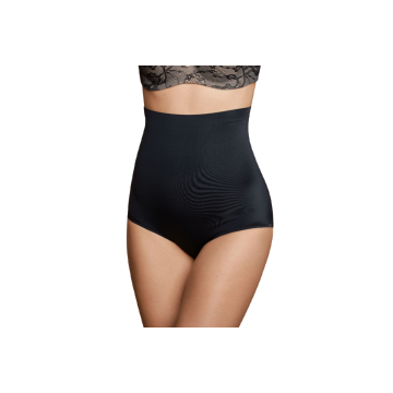 Bye - Bra - Faja Sin Costuras Estilo Panties Negro Talla S |