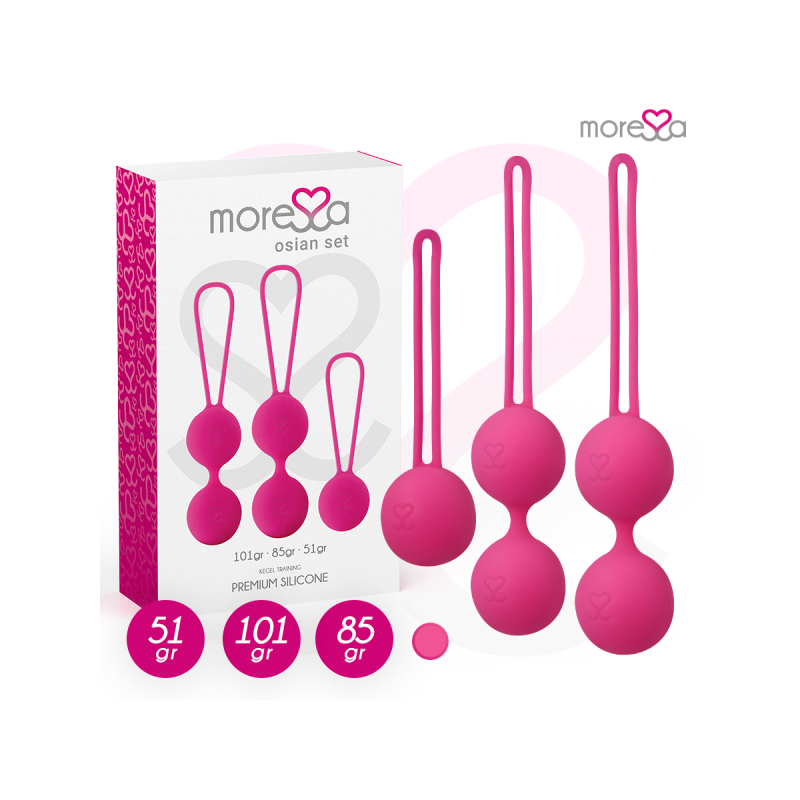 Moressa - Osian Set Premium Silicona Rosa (Osian One - 51 G | Osian