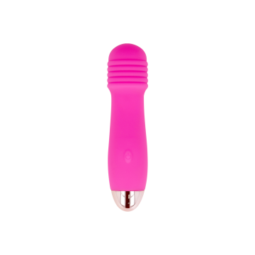 Dolce Vita - Vibratore Ricaricabile Tre Rosa 7 Velocità | Vybes.it