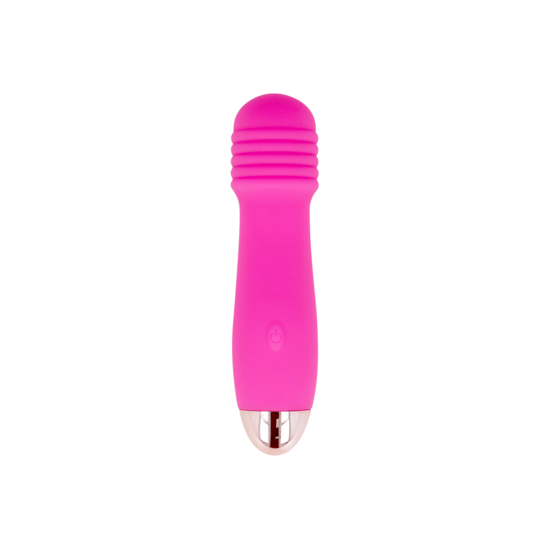 Dolce Vita - Vibratore Ricaricabile Tre Rosa 7 Velocità | Vybes.it