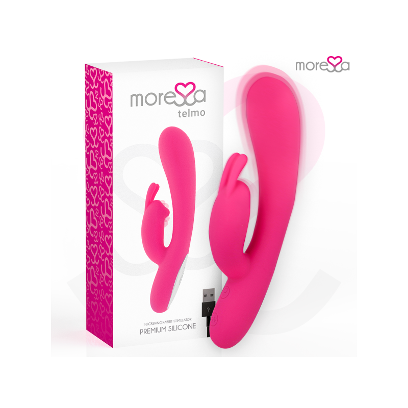 Moressa - Telmo Tickling Clitorial Premium Silicone Recargable |