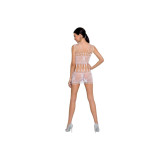 PASSION - WOMAN BS090 WEISSER BODYSTOCKING, EINE GRÖSSE - PASSION WOM…