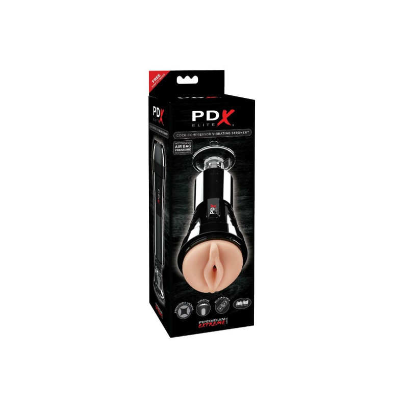 Pdx Elite - Masturbador Con Vibración Y Efecto Compresor | Vybes.it