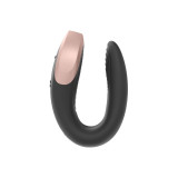Satisfyer - App Double Love Vibrador Parejas Luxury Negro | Vybes.it