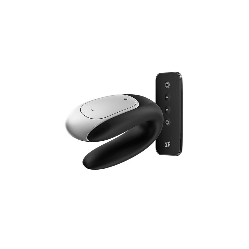 Satisfyer - Double Fun Partner Vibrador Negro | Vybes.it