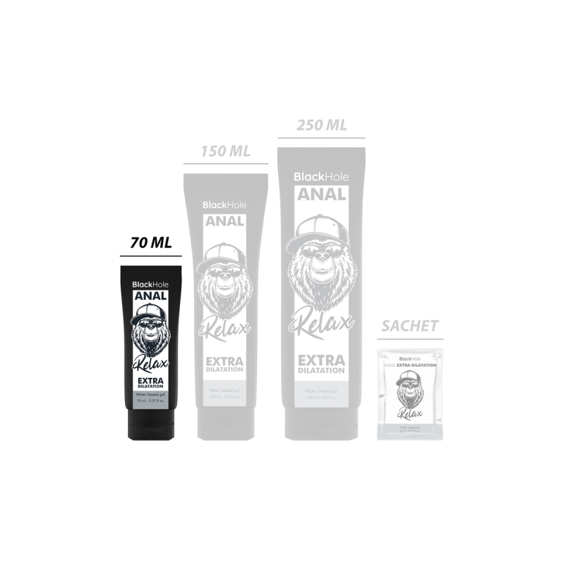 BLACK HOLE - ANAL-DILATIONSGEL AUF WASSERBASIS 70 ML - Anal mit Entsp…