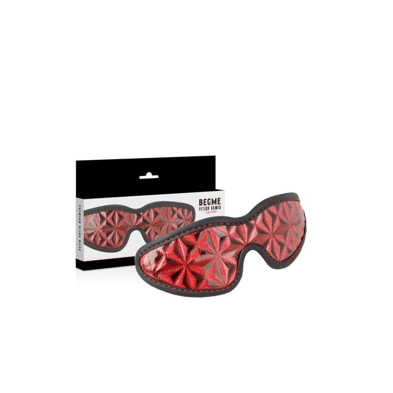Begme - Masque Aveugle Premium Édition Rouge Avec Doublure En