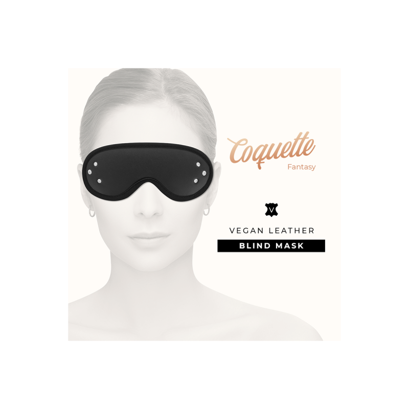 Coquette Chic Desire - Fantasy Antifaz Cuero Vegano Con Forro De