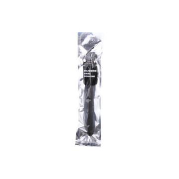 All Black - Douche Anal Ridée En Silicone 27 Cm | Vybes.it