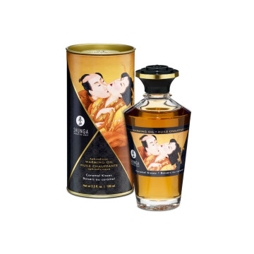 Shunga - Massageöl Mit Wärmeeffekt, Karamellgeschmack 100 Ml |