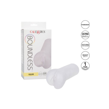 CALEXOTICS - BOUNDLESS VULVA STROKER TRASPARENTE - Vagine con vibrazi…