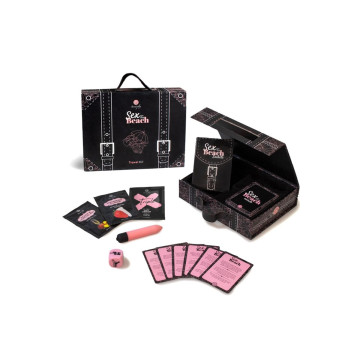 SECRETPLAY - KIT DE VOYAGE SEXE SUR LA PLAGE (ES/EN/DE/FR/NL/PT) - SE…