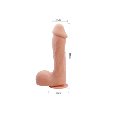 Baile - Gode En Peau Réaliste Johnson 22 Cm | Vybes.it