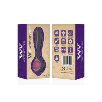 WOMANVIBE - KEISY I BOLA GEISHA SILICONA - ROSA