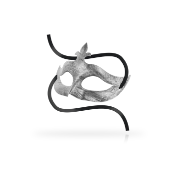 Ohmama - Masks Antifaz Flor De Lis Silver | Vybes.it