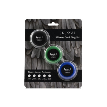 Je Joue - Silicone Set Anillos Pene De Silicona | Vybes.it