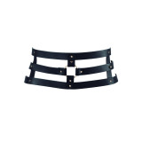 Bijoux - Indiscrets Maze Cinturon Con Correa Negro | Vybes.it