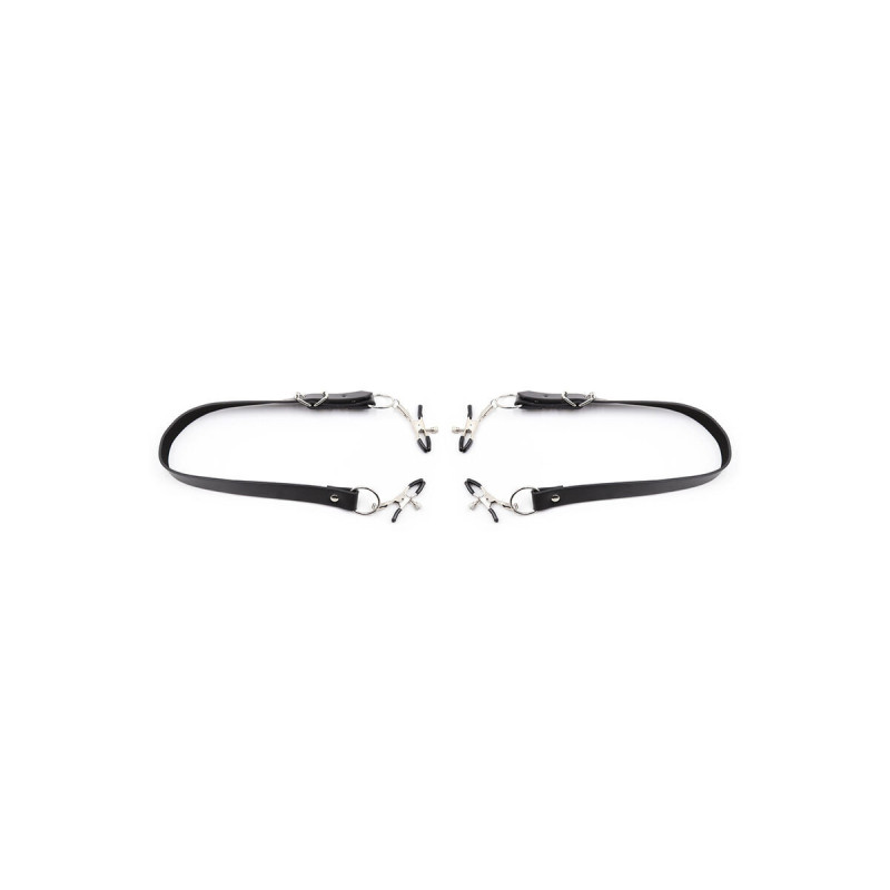 OHMAMA FETISH - CLITORIS CLAMPS WITH LEG STRAPS - Sadomasochism Nippl…