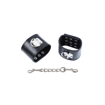 Ohmama Fetish - Handgelenkführen Aus Metall Mit Schnappbefestigung