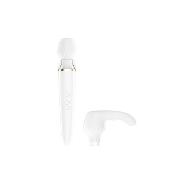 Satisfyer - Double Wander App Blanco | Vybes.it