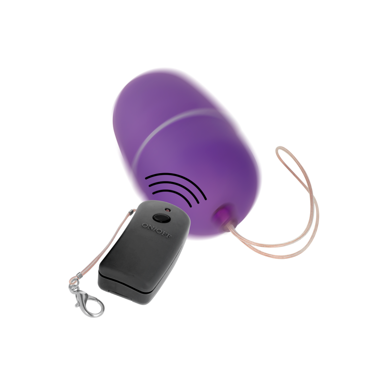 Online - Huevo Vibrador Con Mando Control Remoto Lila | Vybes.it