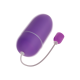ONLINE - WATERPROOF VIBRATING EGG PURPLE - Remote control