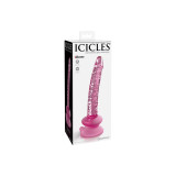 ICICLES - N. 86 GLASS DILDO WITH SUCTION CUP - Dildos without Vibrati…
