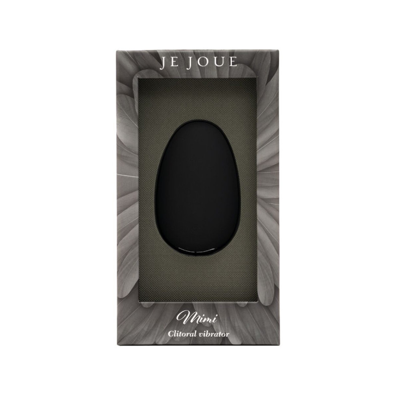 Je Joue - Mimi Vibrador Masajeador Clitorial Negro | Vybes.it