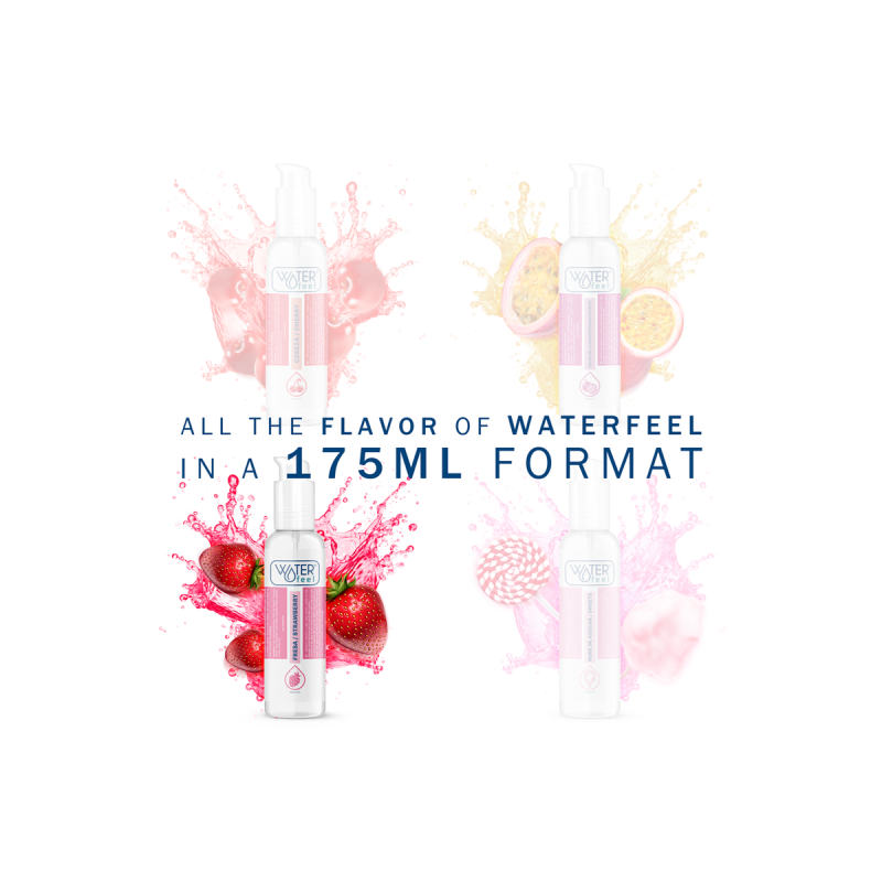 WATERFEEL - LUBRIFIANT À BASE D'EAU DE FRAISE 175 ML - Aux saveurs dé…