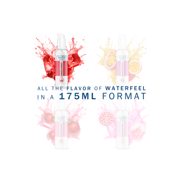 WATERFEEL - CHERRY LUBRICANT 175 ML - With delicious flavors