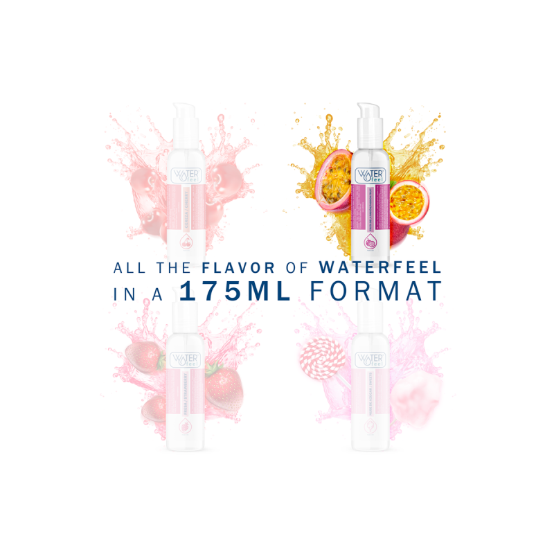WATERFEEL - PASSION FRUIT WATER BASED LUBRICANT 175 ML - With delicio…