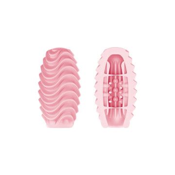 Pretty Love - Huevo Masturbador Doble Cara Rosa | Vybes.it