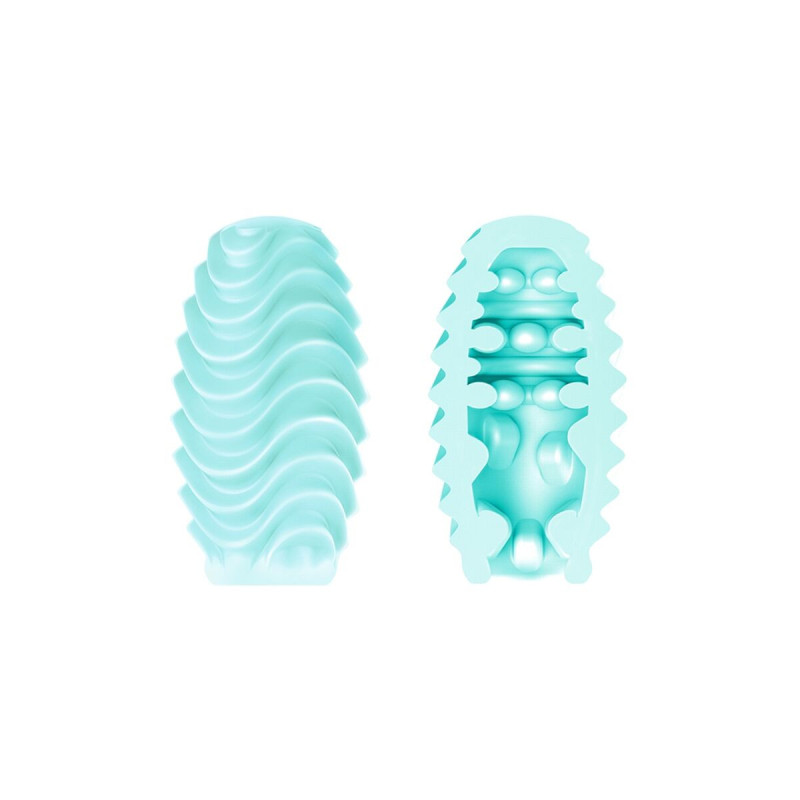 Pretty Love - Huevo Masturbador Doble Cara Turquesa | Vybes.it