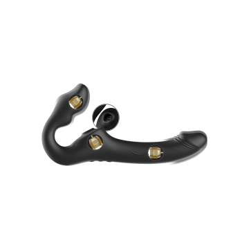 IBIZA - REMOTE CONTROL STRAPLESS VIBRATOR 3 MOTORS 1000 COMBINATIONS.…