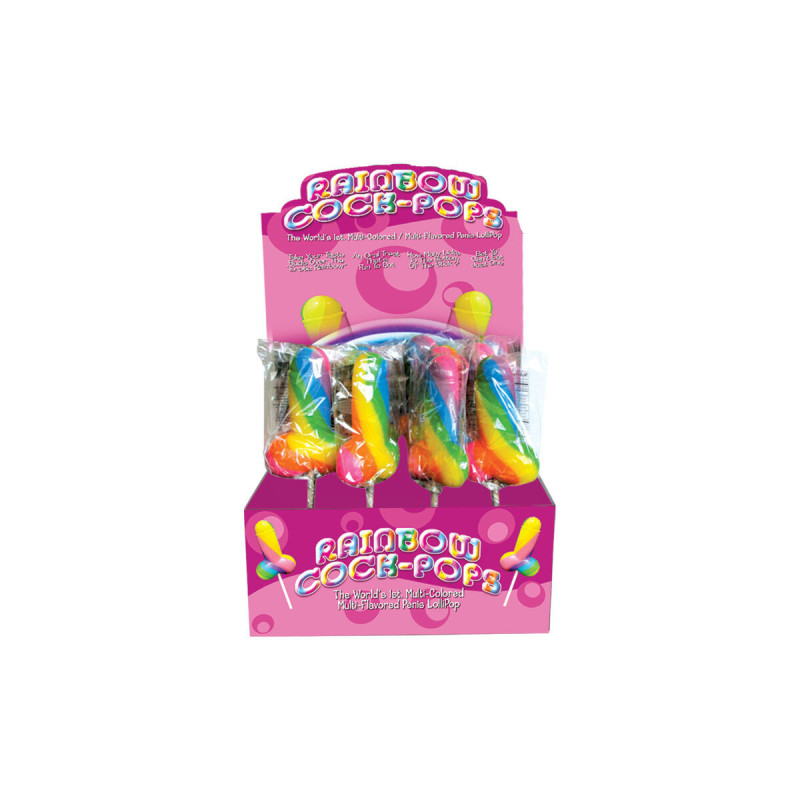 PRIDE - SPENCER & FLEETWOOD REGENBOGENSCHWANZ LGBT LOLLIPOP - Lustige…