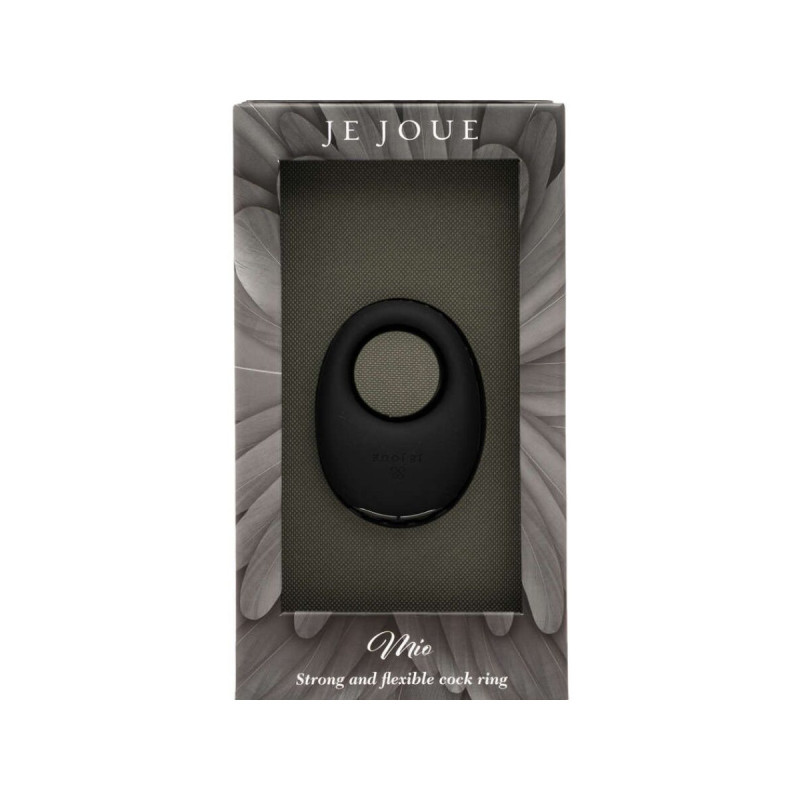 Je Joue - Mio Anillo Para El Pene Vibrador Fuerte Y Flexible Negro