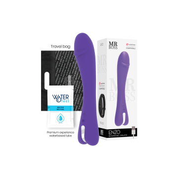Mr Boss - Enzo Vibromasseur + Télécommande Watchme | Vybes.it
