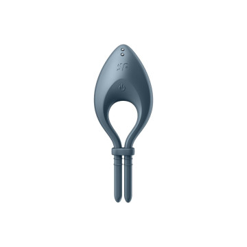 Satisfyer - Bullseye Anillo Vibrador App Gris | Vybes.it