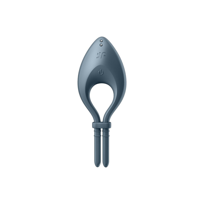 Satisfyer - Bullseye Anillo Vibrador App Gris | Vybes.it