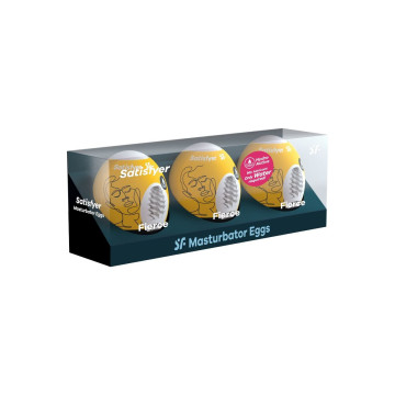 Satisfyer - 3 Huevos Masturbadores Fierce | Vybes.it