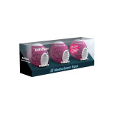 Satisfyer - 3 Huevos Masturbadores Bubble | Vybes.it