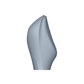 Satisfyer - Curvy Trinity 3 Estimulador Y Vibrador Gris | Vybes.it