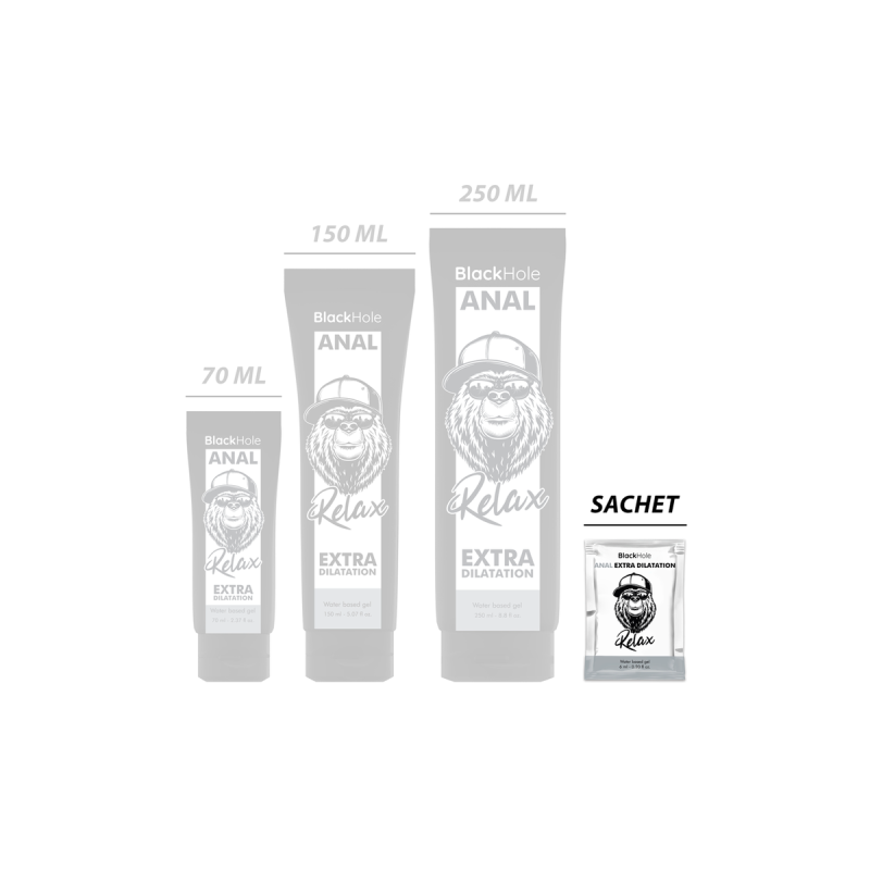 BLACK HOLE - GEL À BASE D'EAU EXTRA DILATATION 6 ML DOSE UNIQUE - Une…