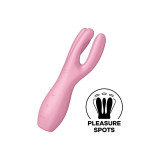 Satisfyer - Threesome 3 Vibrador Rosa | Vybes.it