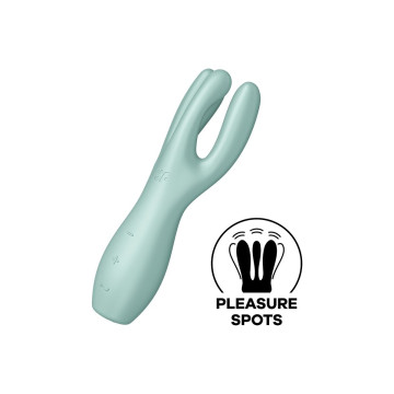 Satisfyer - Threesome 3 Vibrador Verde | Vybes.it