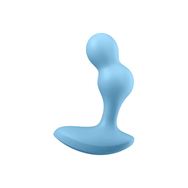 SATISFYER - DEEP DIVER PLUG VIBRADOR APP AZUL